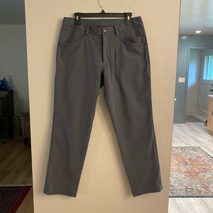 Lululemon ABC pant, grey, 34x30